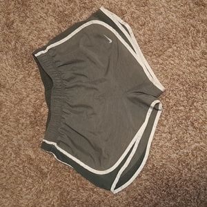 EUC Nike Tempo Shorts Green/White